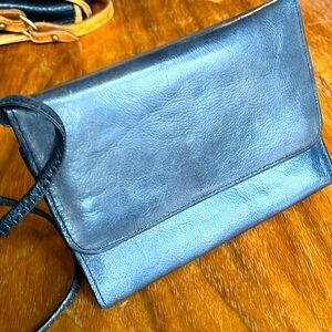 Mini leather shoulder bag